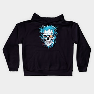 Cyborg Skull Kids Hoodie